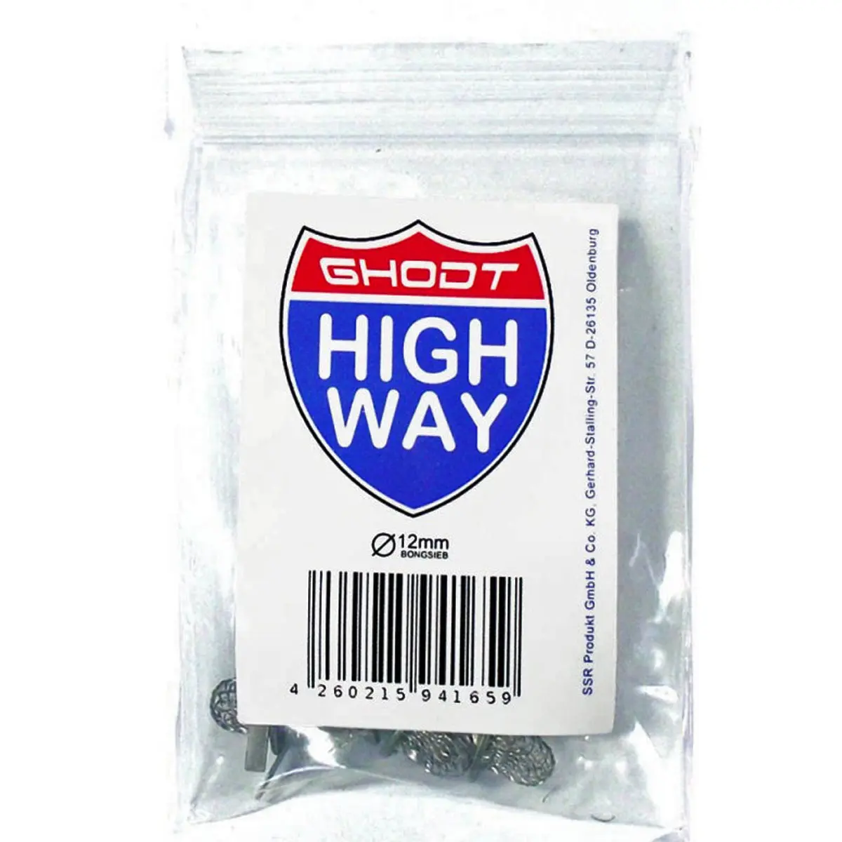 GHODT Highway tamis Bong 12mm