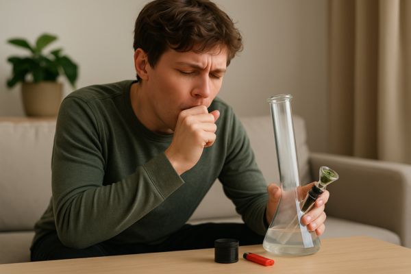 Bong rauchen husten