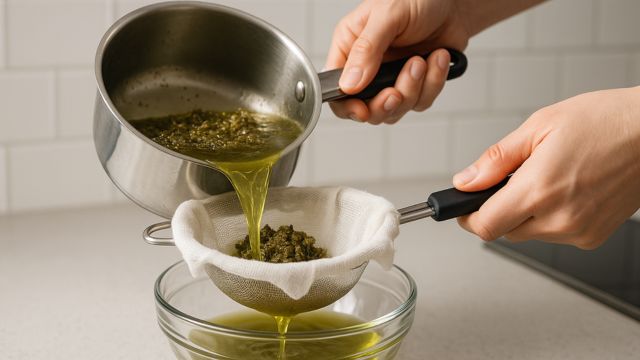 Cannabis Abseihen Cannabutter