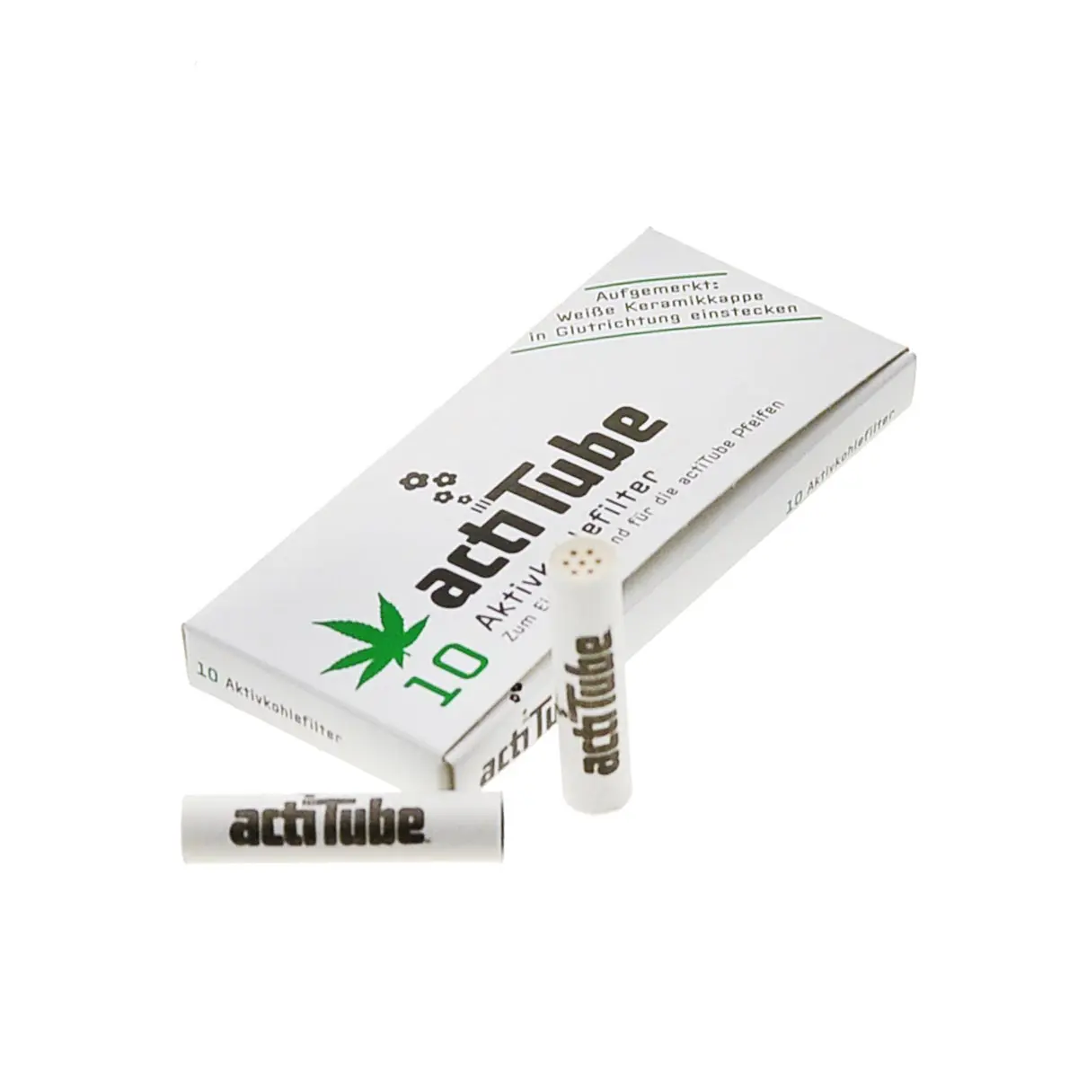 actiTube - Filtres à charbon actif 10 10 pcs