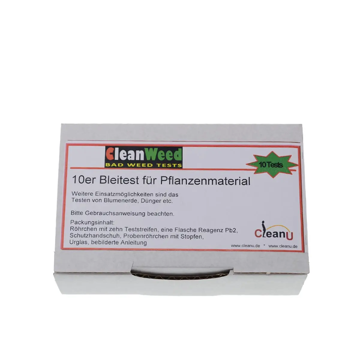 CleanWeed test de plomb 10x