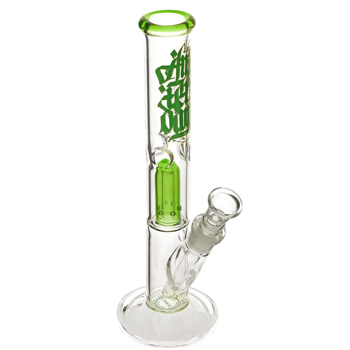 Bong en verre AmsterdamXXX Tube 18.8 30cm - vert