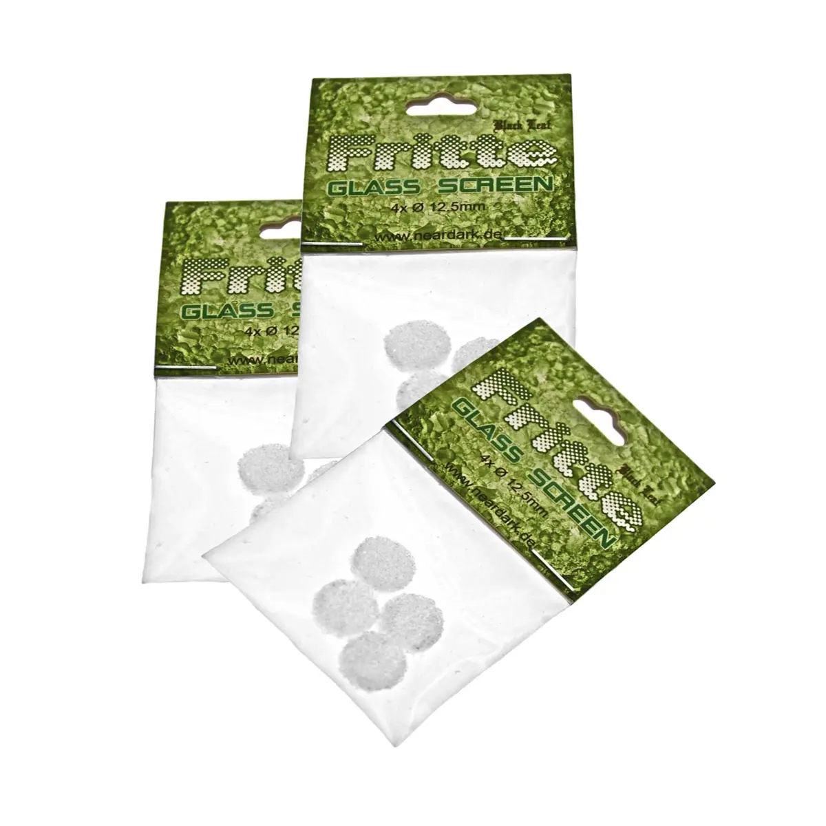 Black Leaf pipe grilles en verre fritté - divers