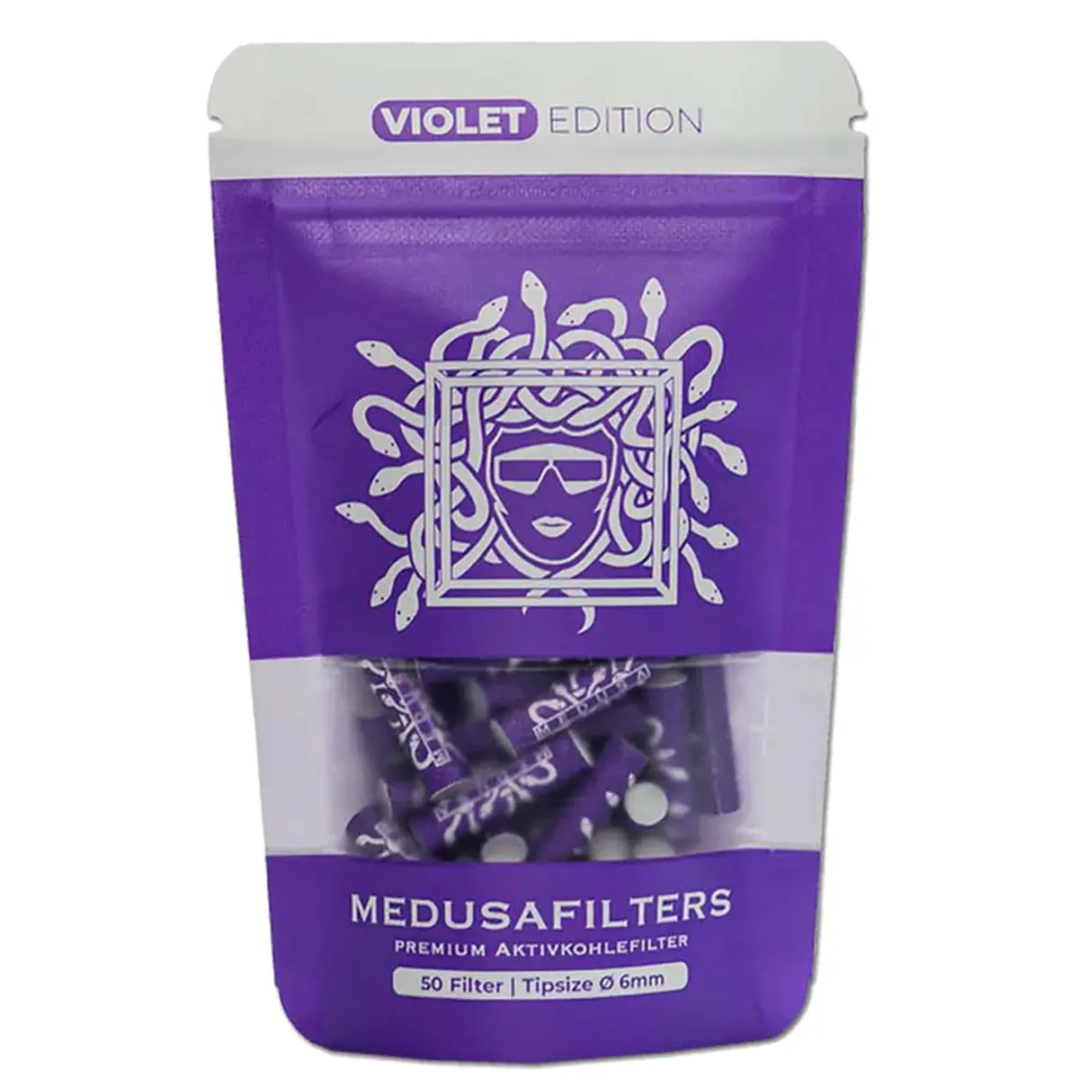 Filtre à charbon actif Medusa 6mm