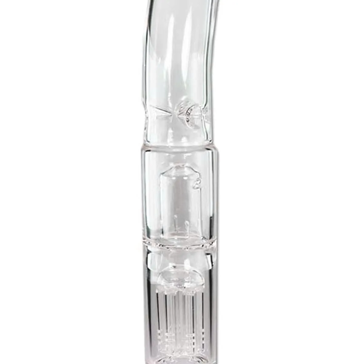 Black Leaf Perc Splashguard 37cm ICE gebogen