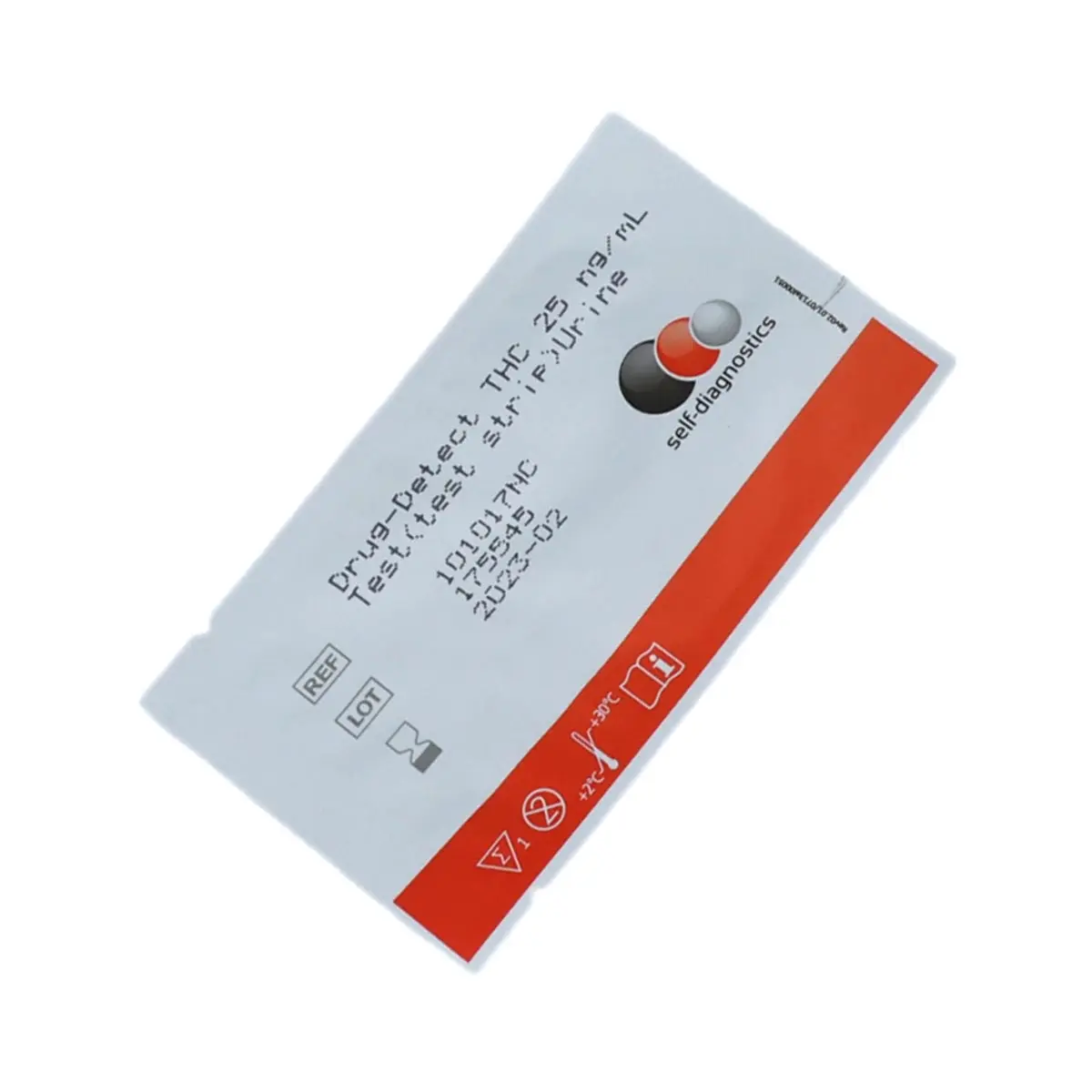 Test de drogues THC 25 ng/ml 25 ng