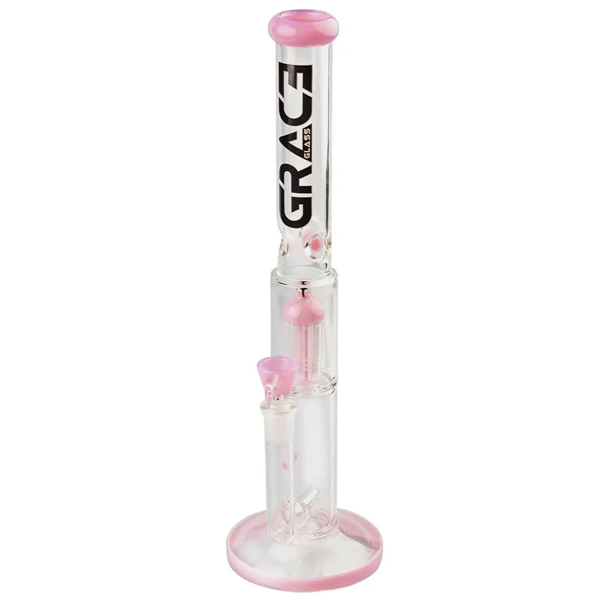 Grace Glas Limited Barrel Bong Pink 42 cm