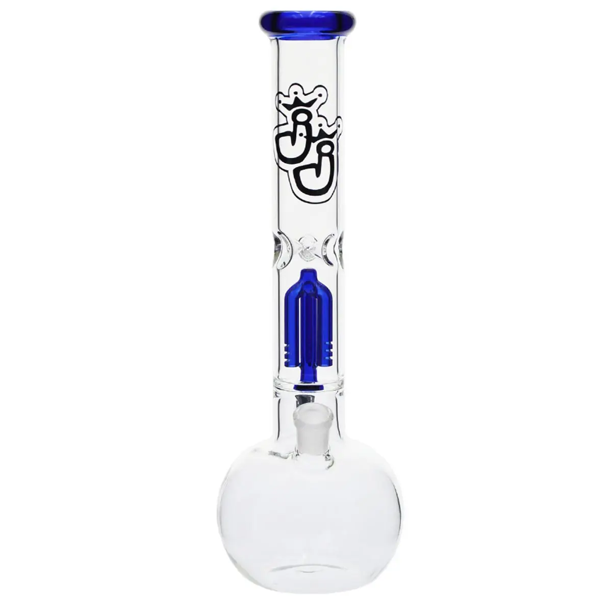 Jelly Joker bong boule en verre avec percolateur "Twobelly"