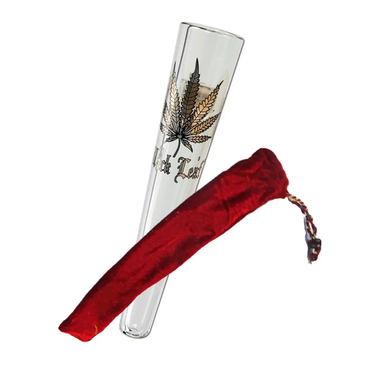 Chillum en verre 11cm avec couvercle