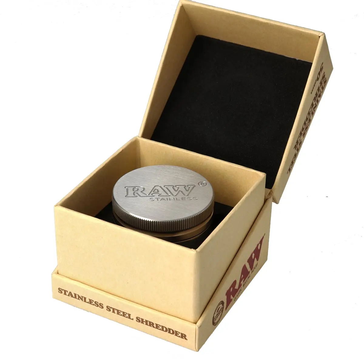 Grinder RAW Acier Inox 4 Parties 50 mm