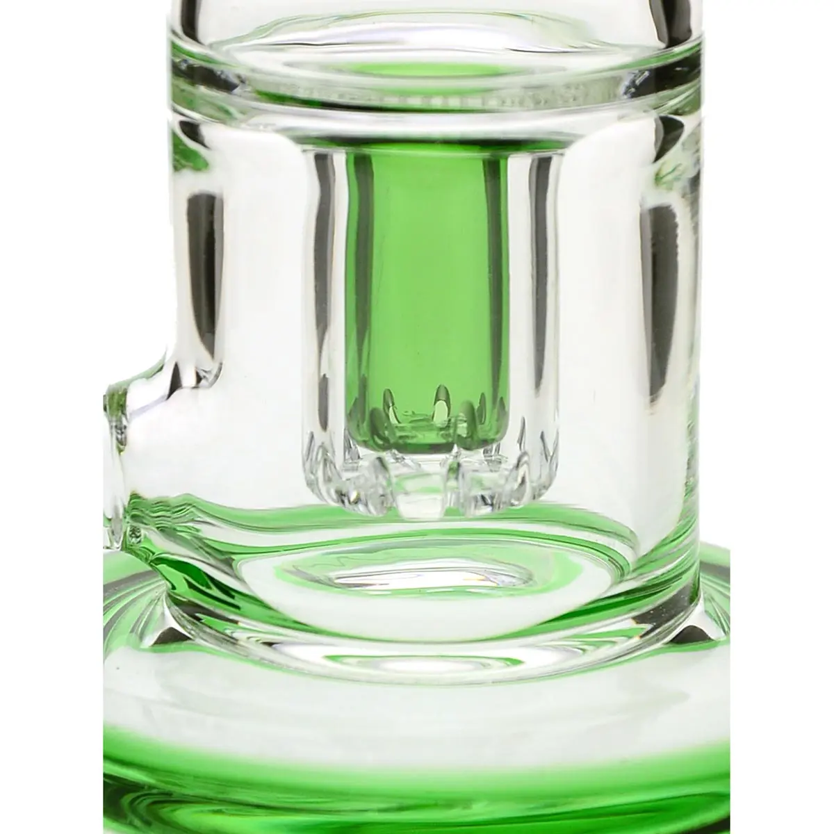 Grace Glass Bong en verre "Svelte Green Svenya" 22 cm