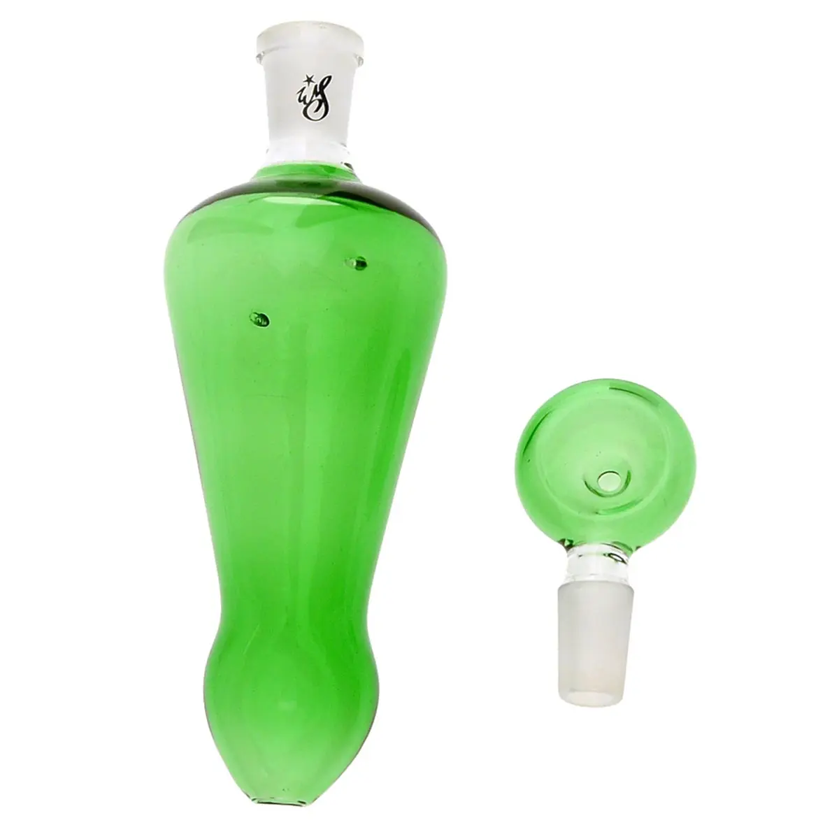 Weedstar Tornado Pipe verte