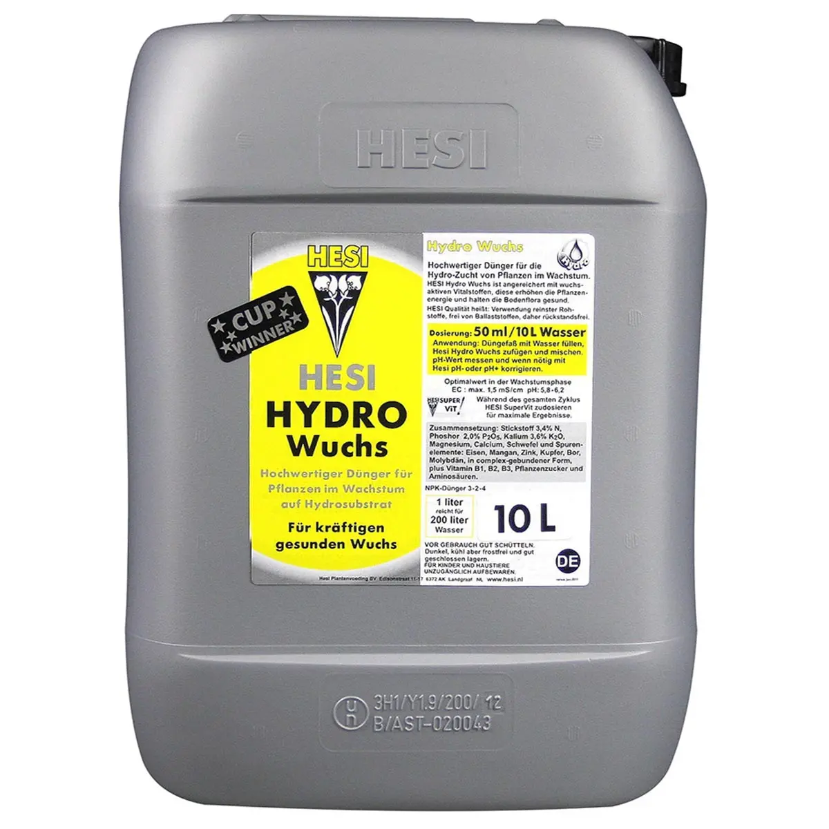 Hesi hydro croissance 10L