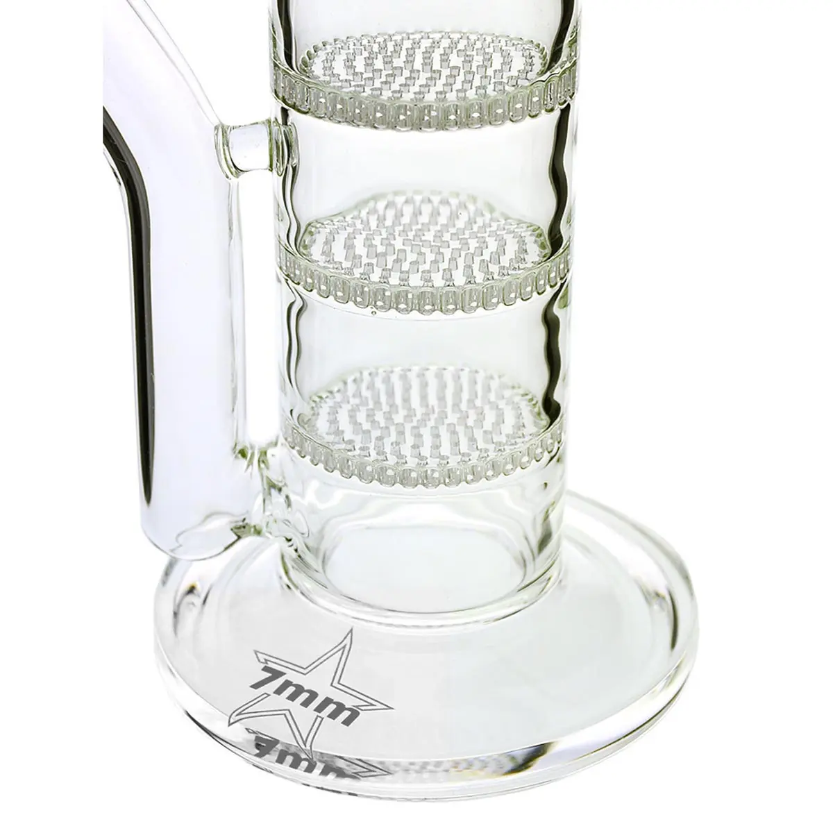 Jelly Joker Bong en verre "Triple Honeycomb" 7mm