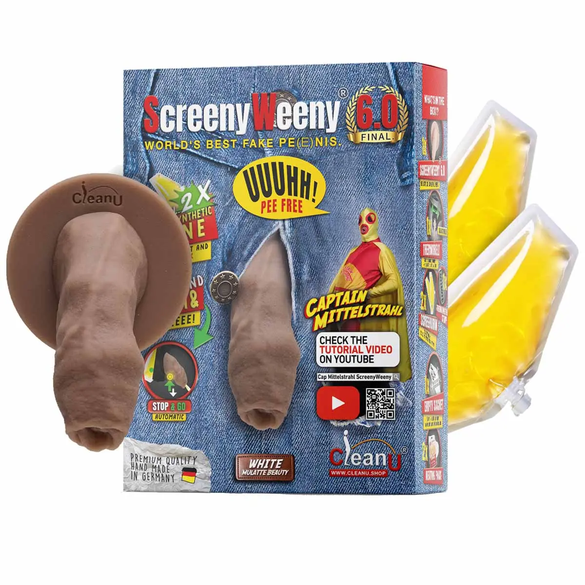 Screeny Weeny 6.0 blanc / mulâtre - Beauty