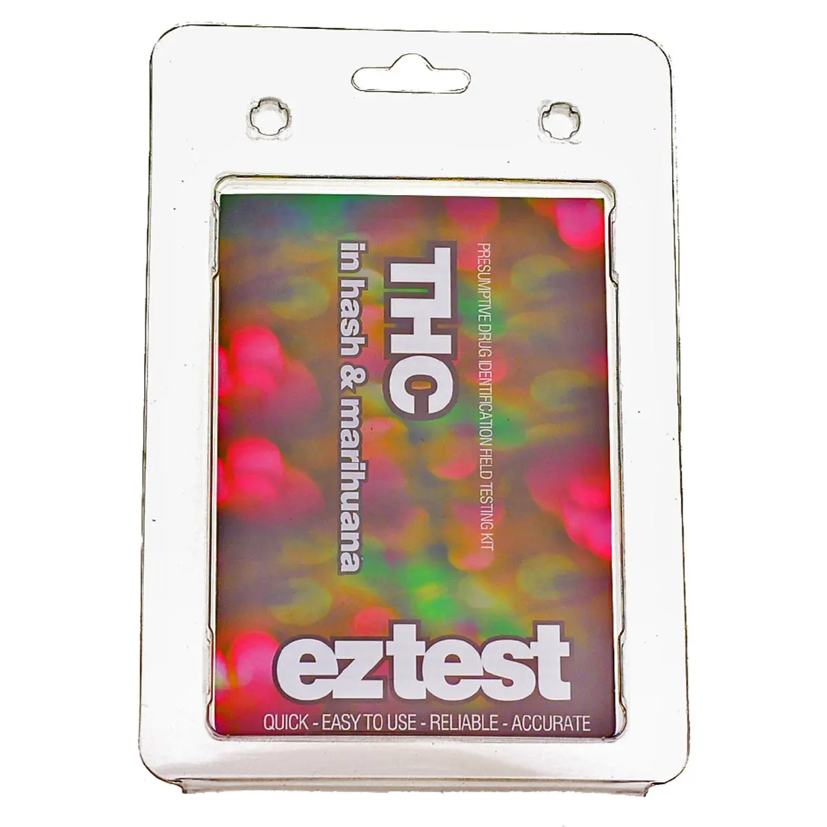 eztest Tube pour THC dans hachisch et la marijuana