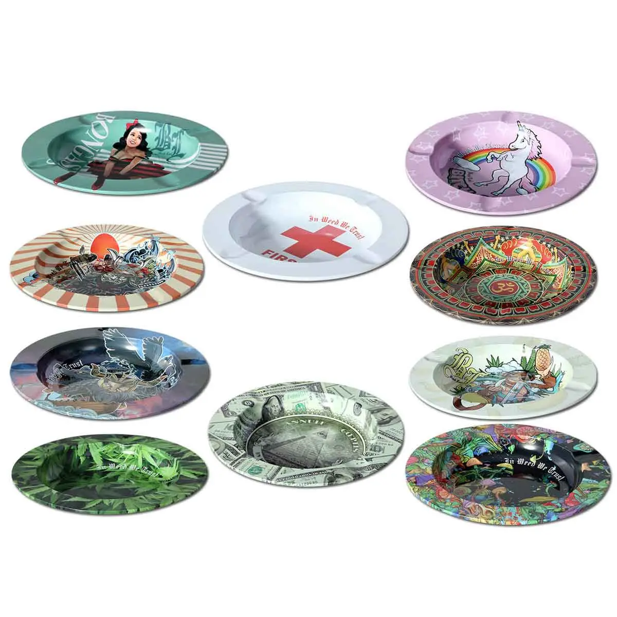 Cendrier Black Leaf 'Leafs'