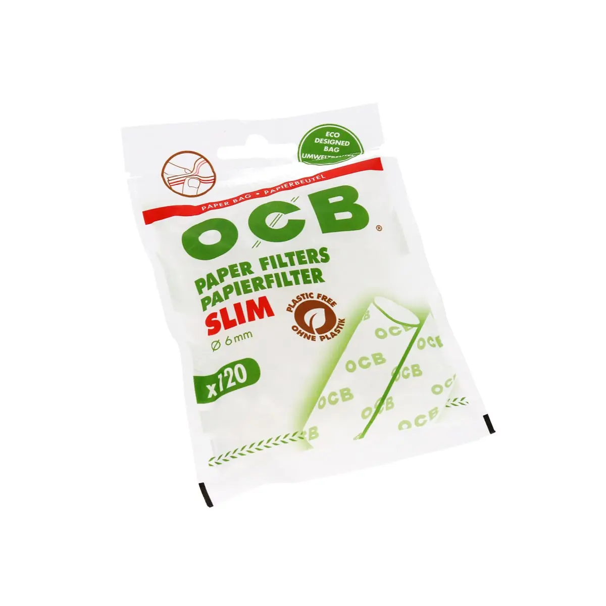 OCB Filtre papier Slim 6mm