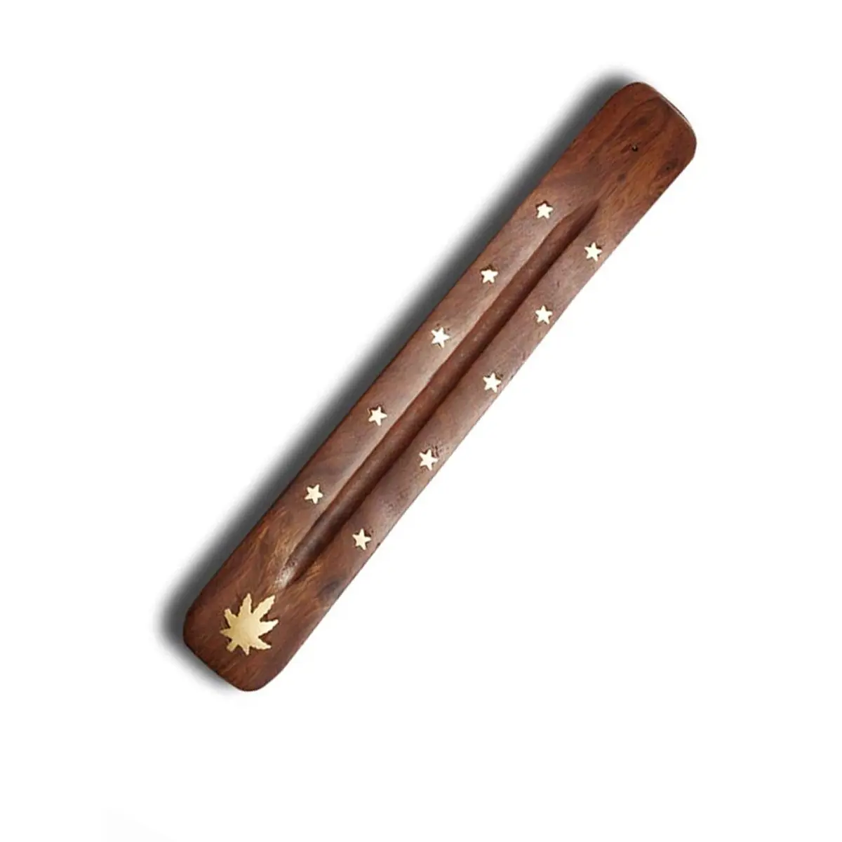 Porte-bâton d'encens 26cm Feuilles