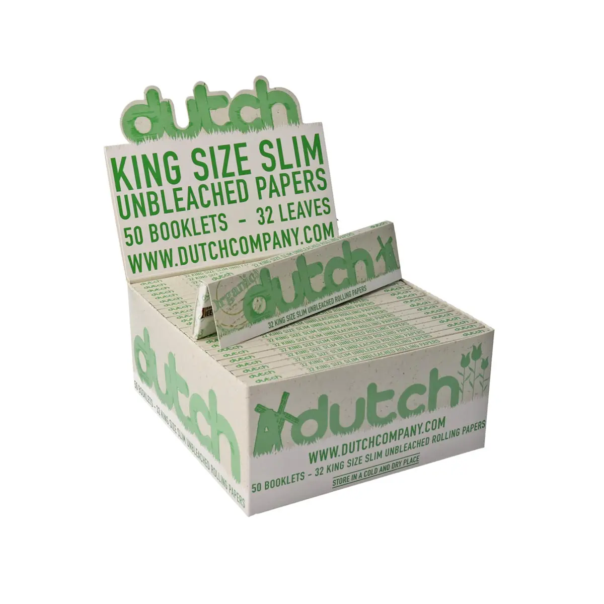 Dutch Papiers longs non blanchis - 50x