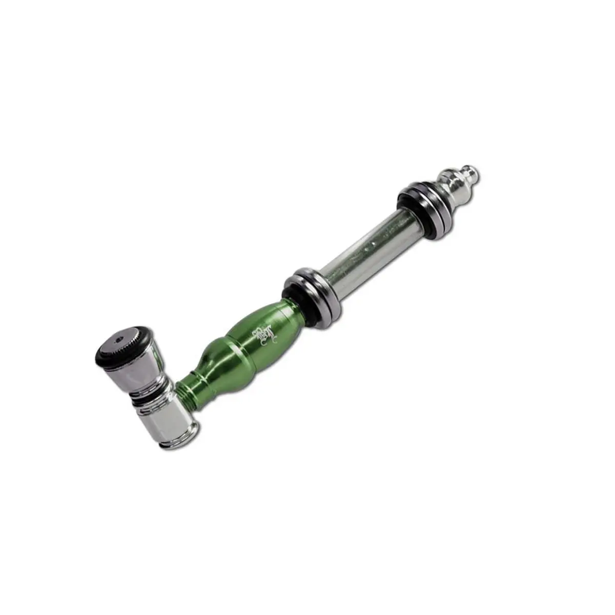 Pipe à charbon actif RR Kawumm avec adaptateur à vis - Vert