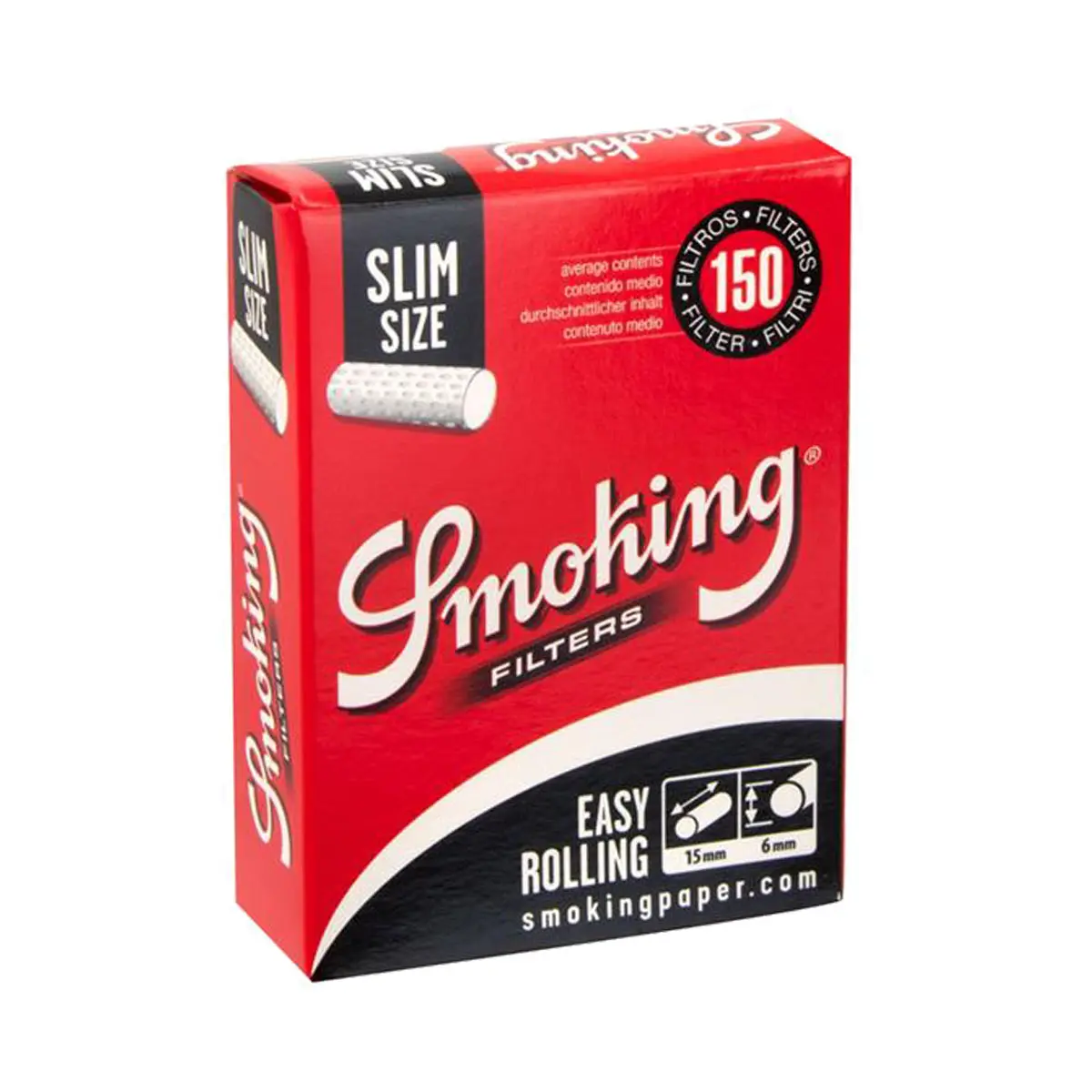 Smoking filtres à cigarettes Easy Rolling Slim