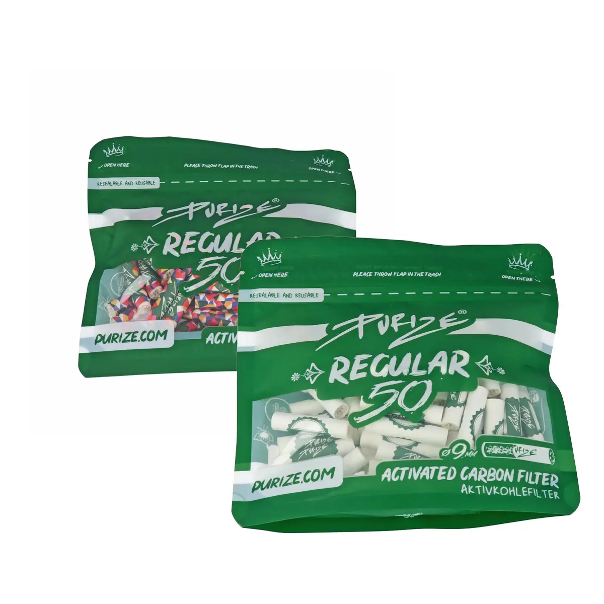 Filtre à charbon actif PURIZE® - Taille normale 50x