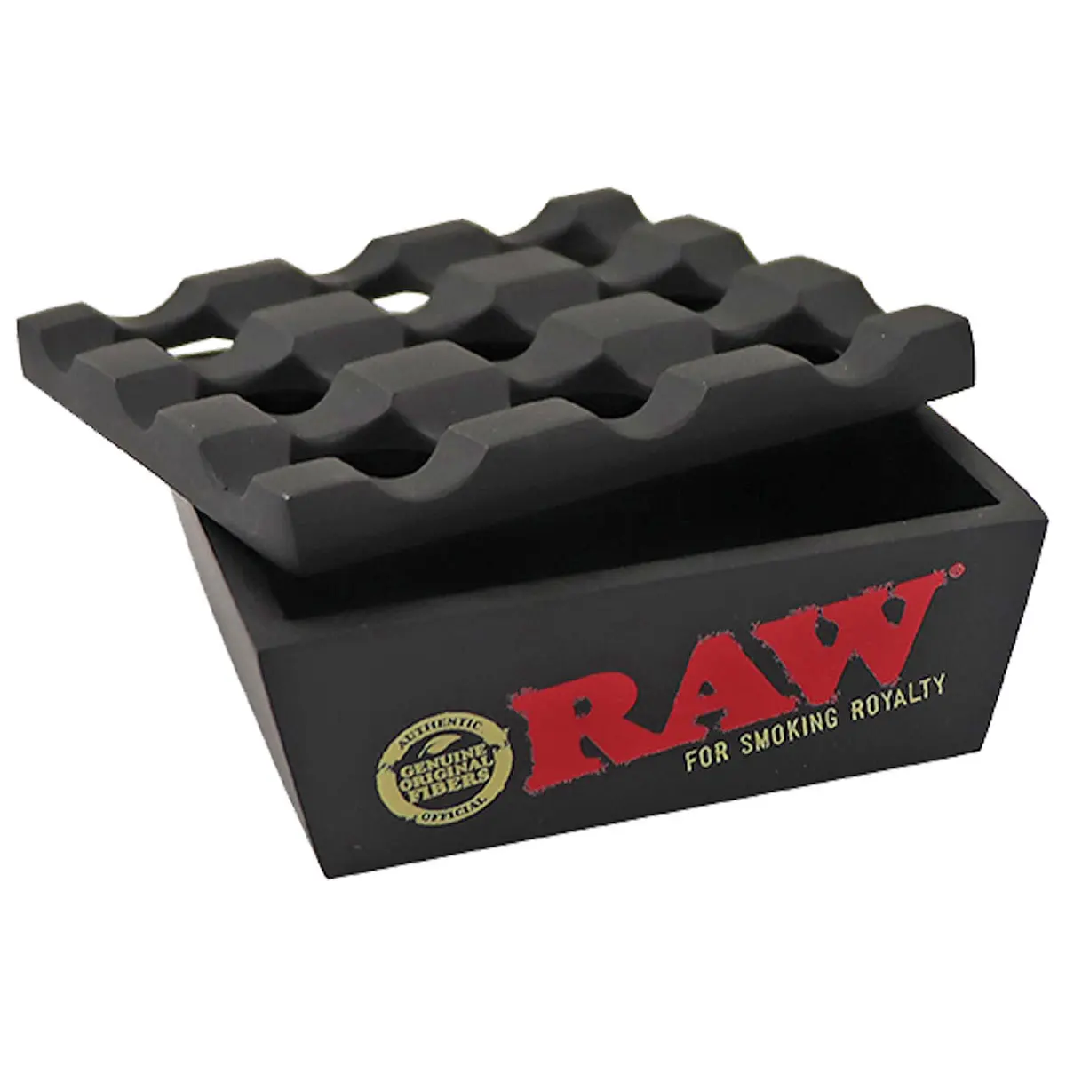 RAW Cendrier en métal noir