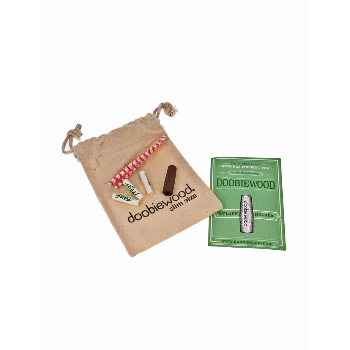 Doobiewood Spliff Holder "Black Walnut" 6mm pld