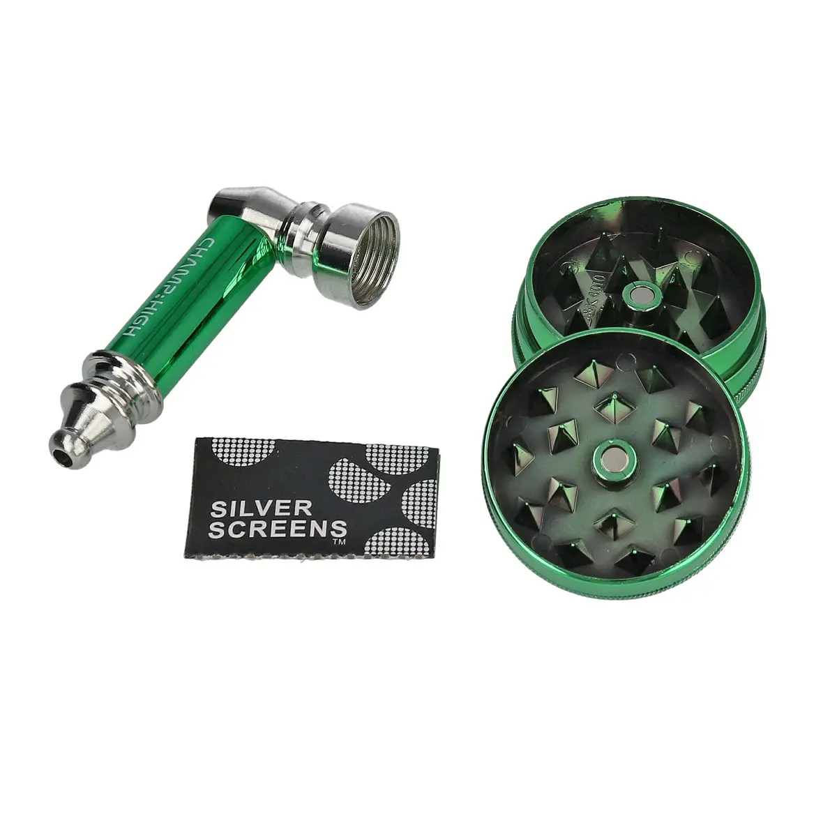 Champ High pipe set avec grinder