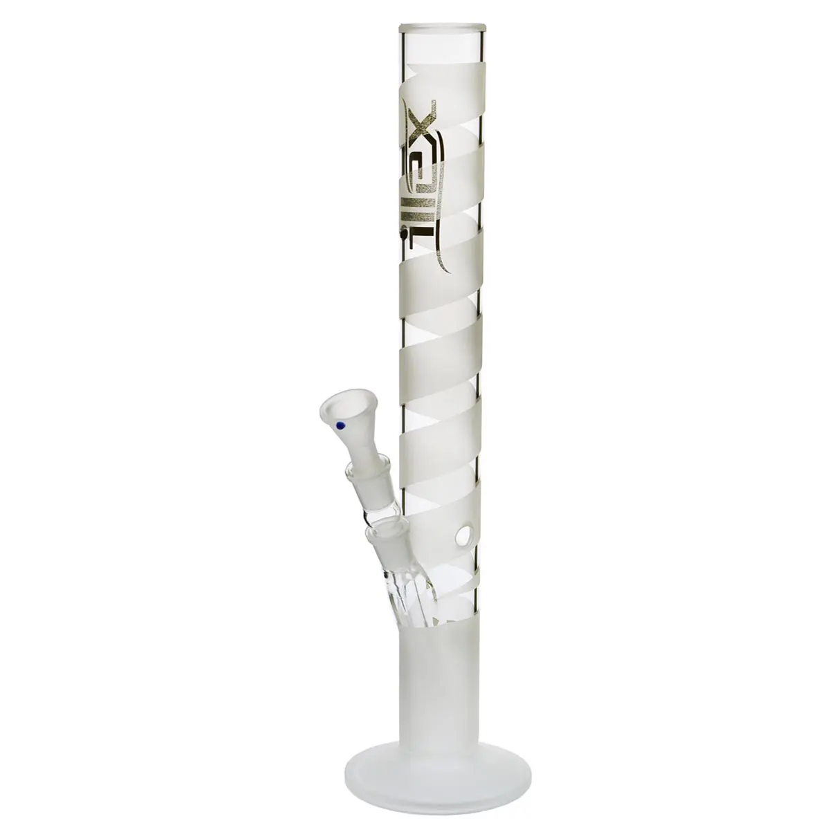 Bang en verre sablé Illex 46 cm