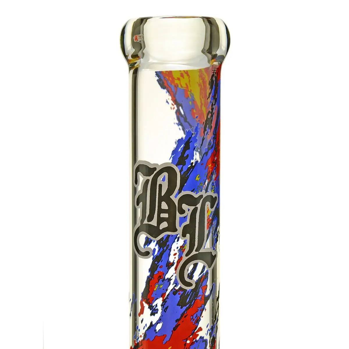 Black Leaf Bong "Burn Baby Burn" 46 cm