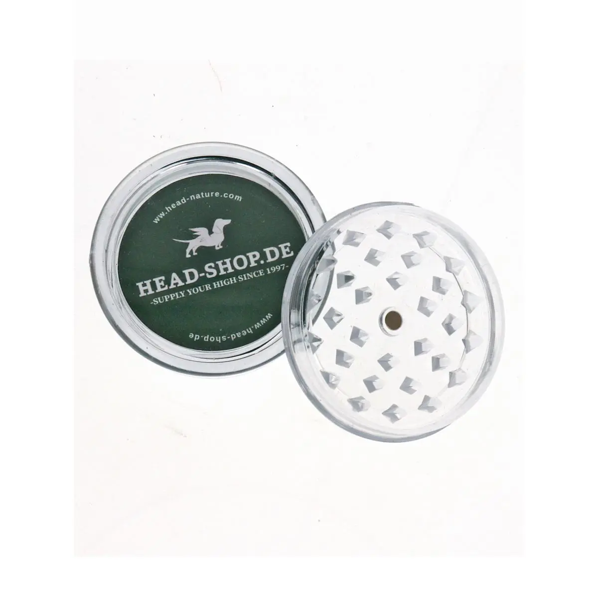 Grinder en acrylique "head and nature"