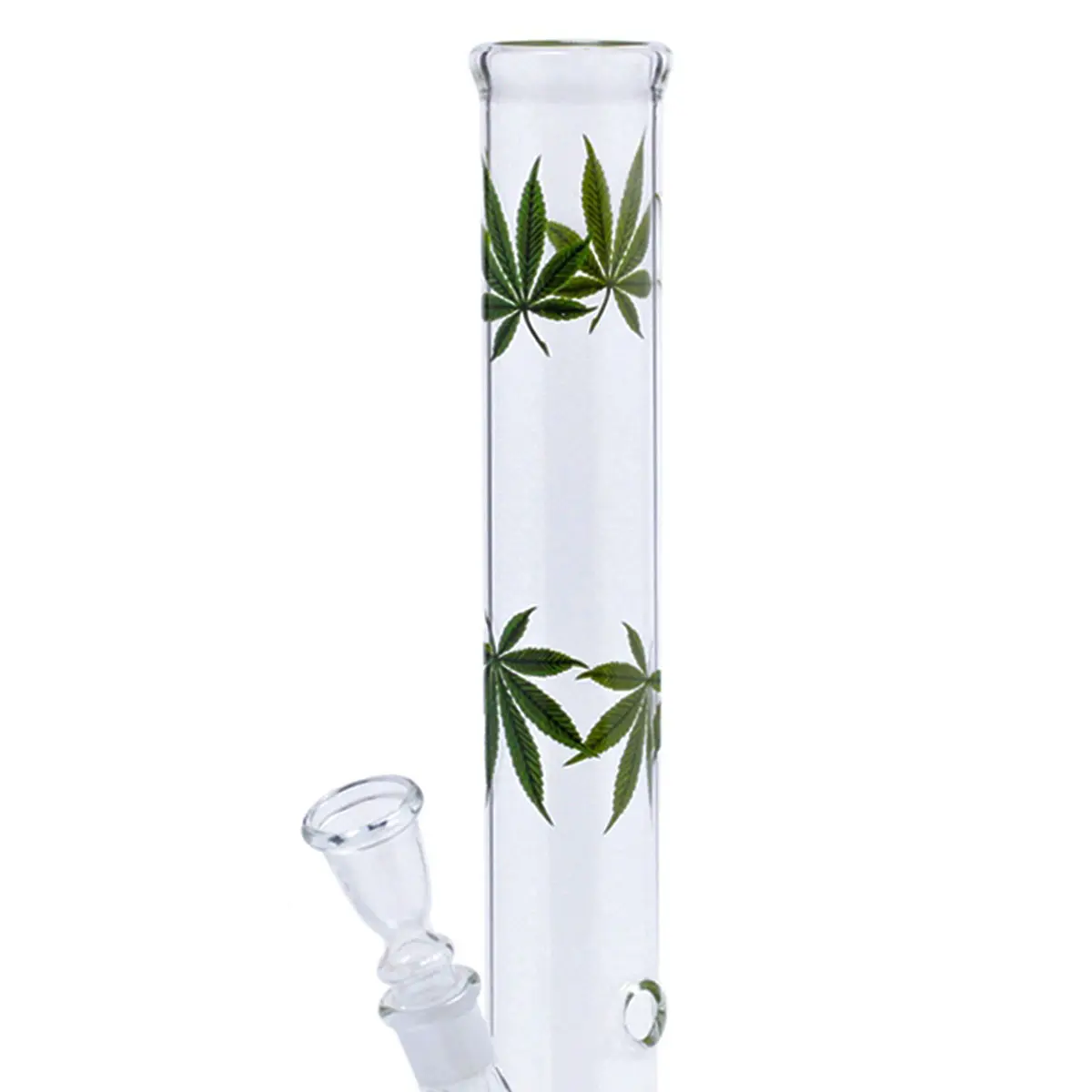 Bong en verre Multileaf 'Cylindre' 40 cm 18,8