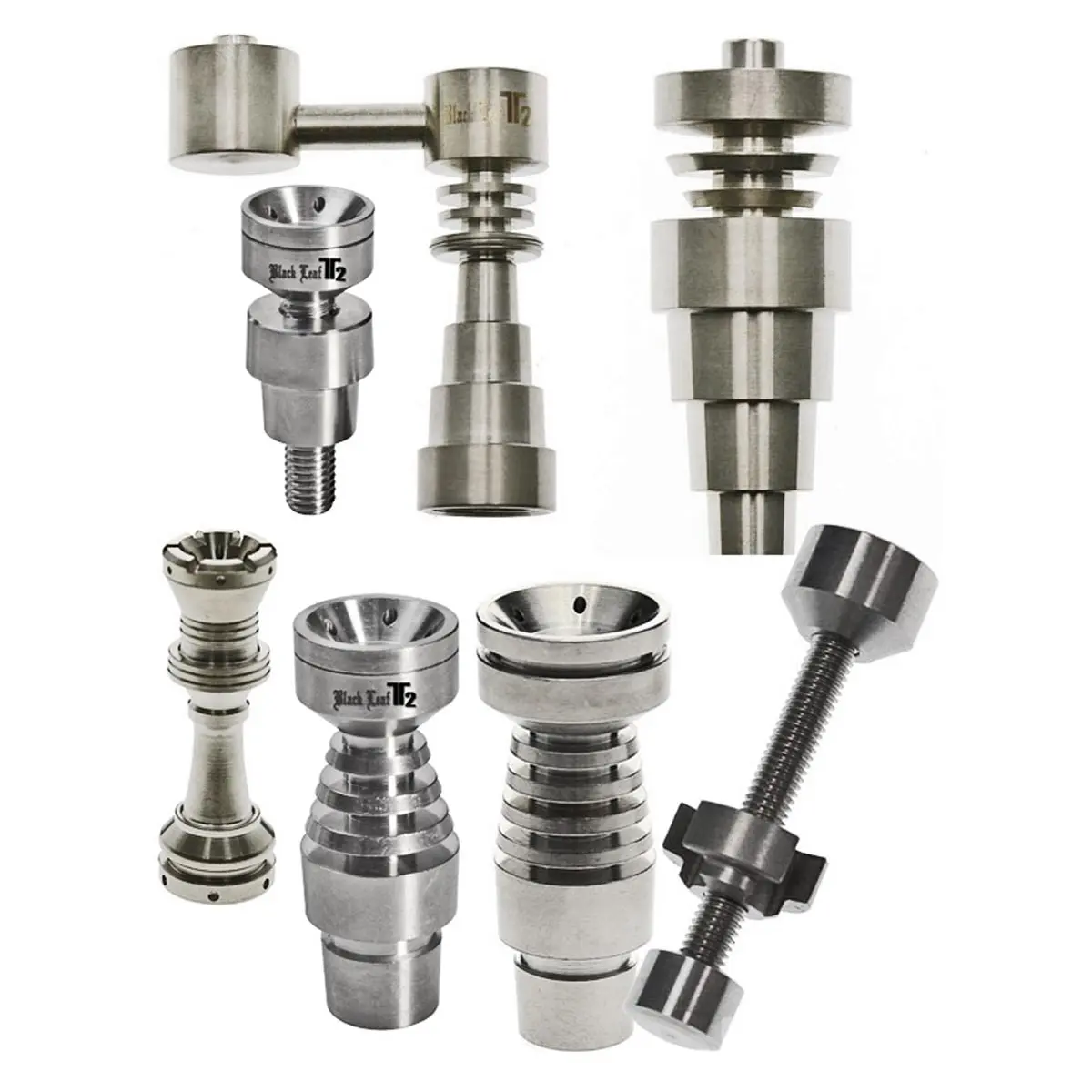 Black Leaf clou en titane  18,8