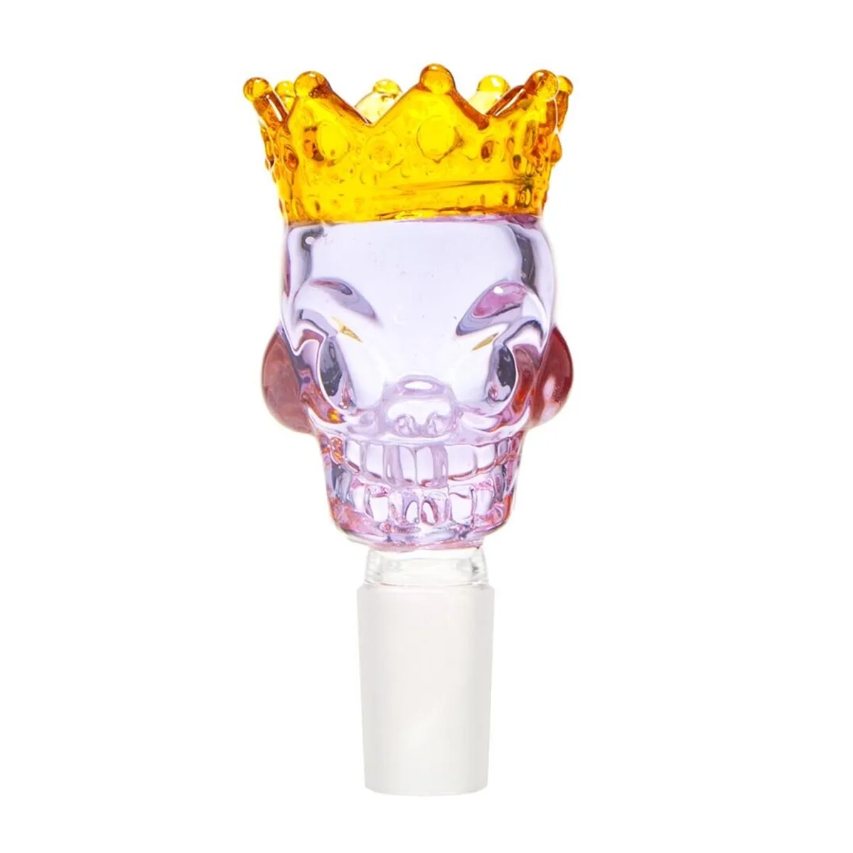 Skull King Bowl douille violette / or