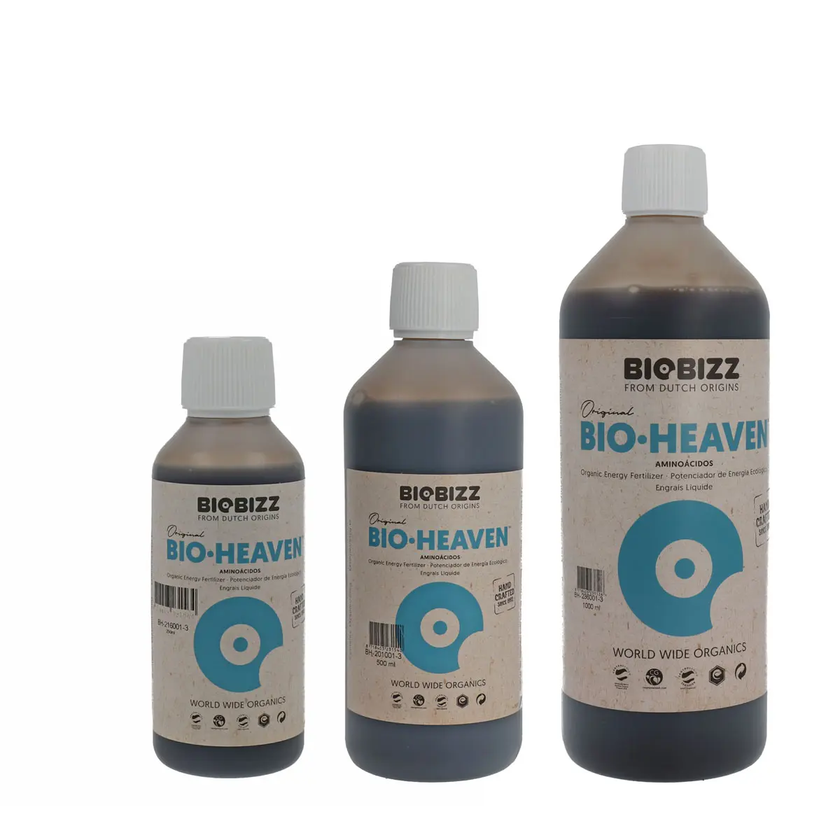 BioBizz Bio Heaven - différentes quantités