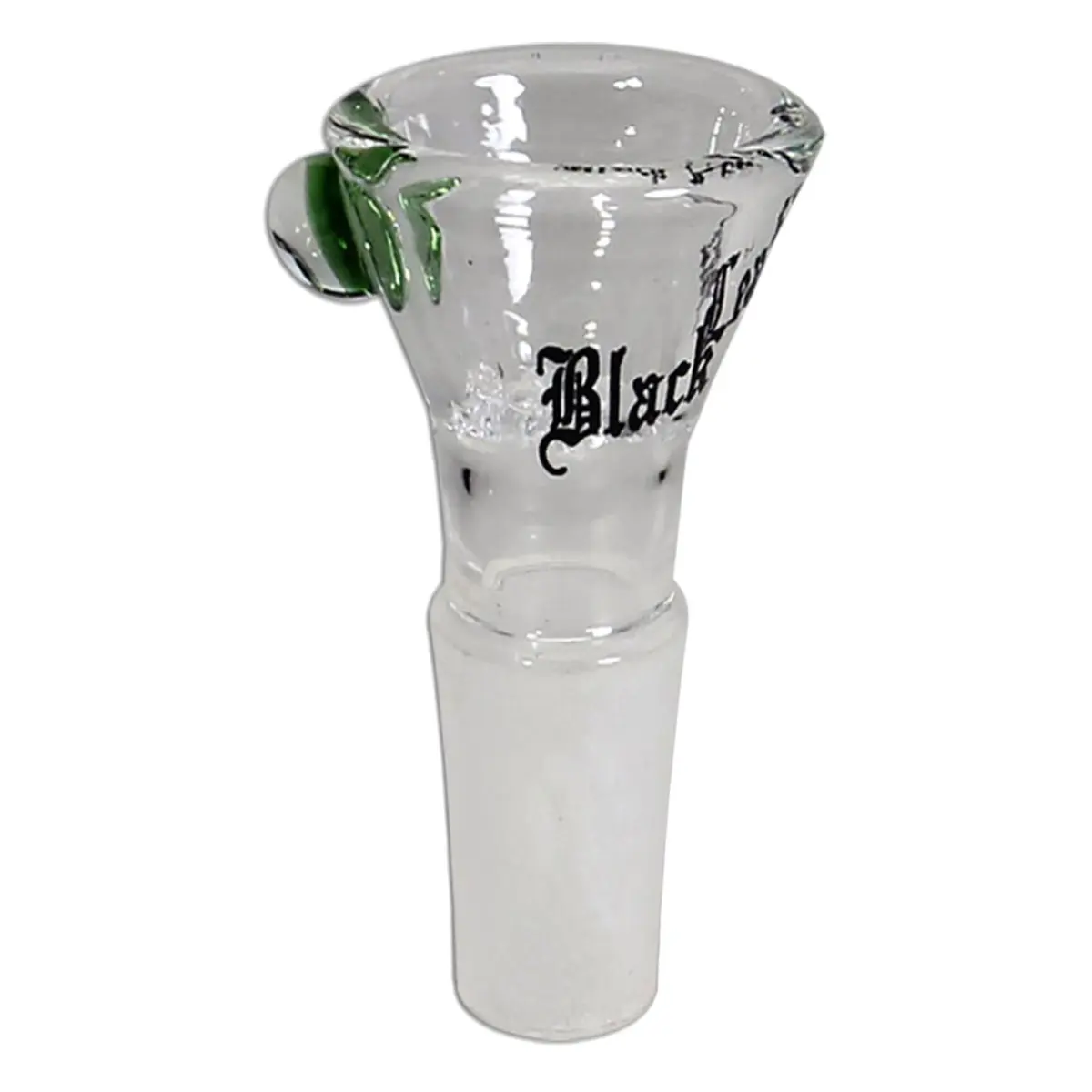 Tête Black Leaf avec tamis en verre 14,5mm