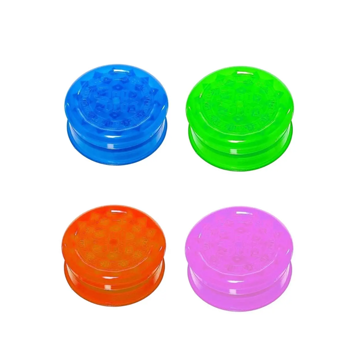 Broyeur acrylique 3 pièces 'Glow In The Dark'