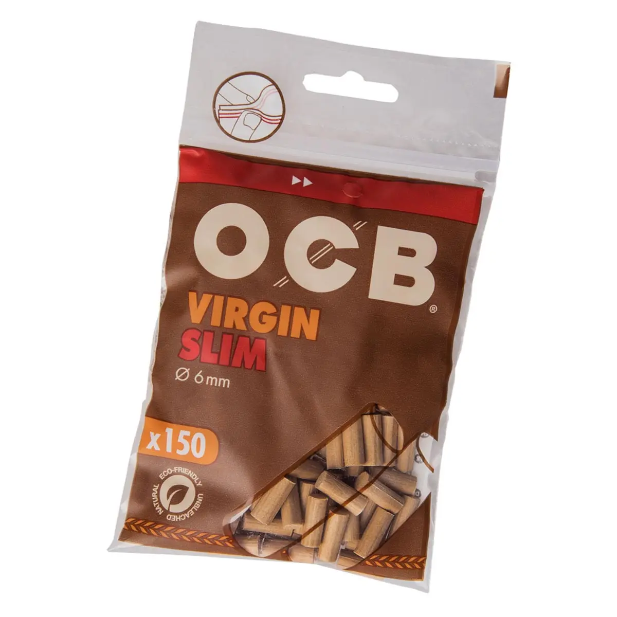 OCB filtres Virgin Slim - 150 pcs.