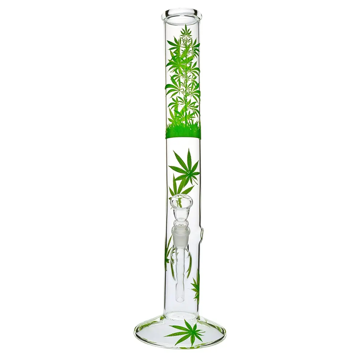 Bong en verre "Hemp Jungle" - 45cm