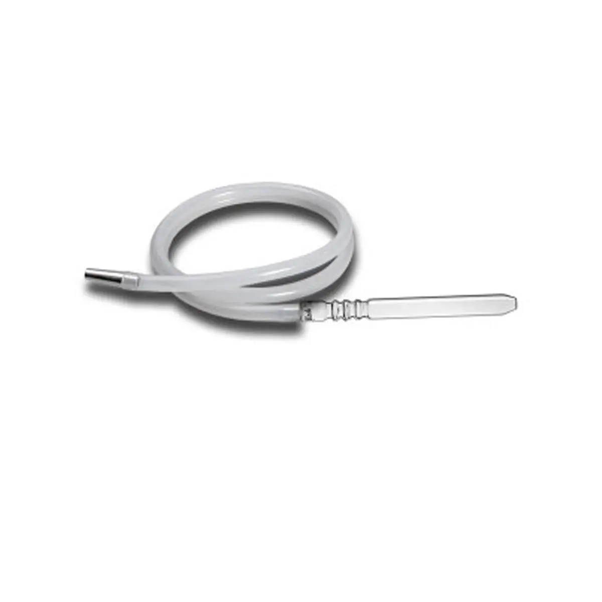 Shisha tuyau silicone transparent + adaptateur