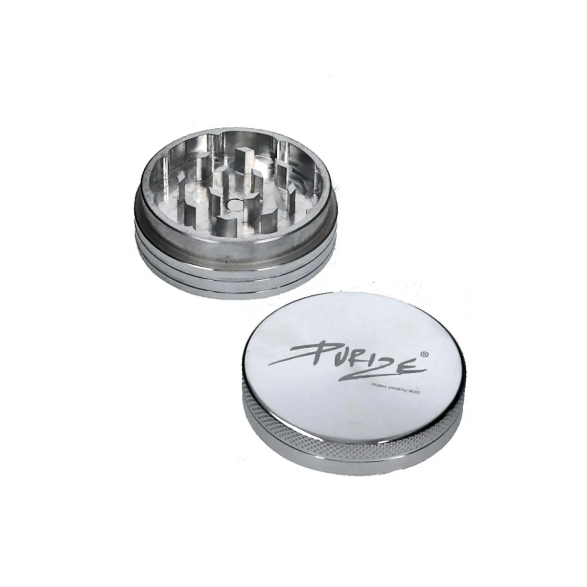 PURIZE® Grinder 2-Part argent