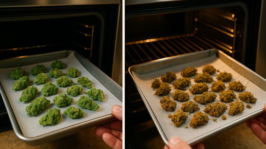 Weed aus dem Backofen