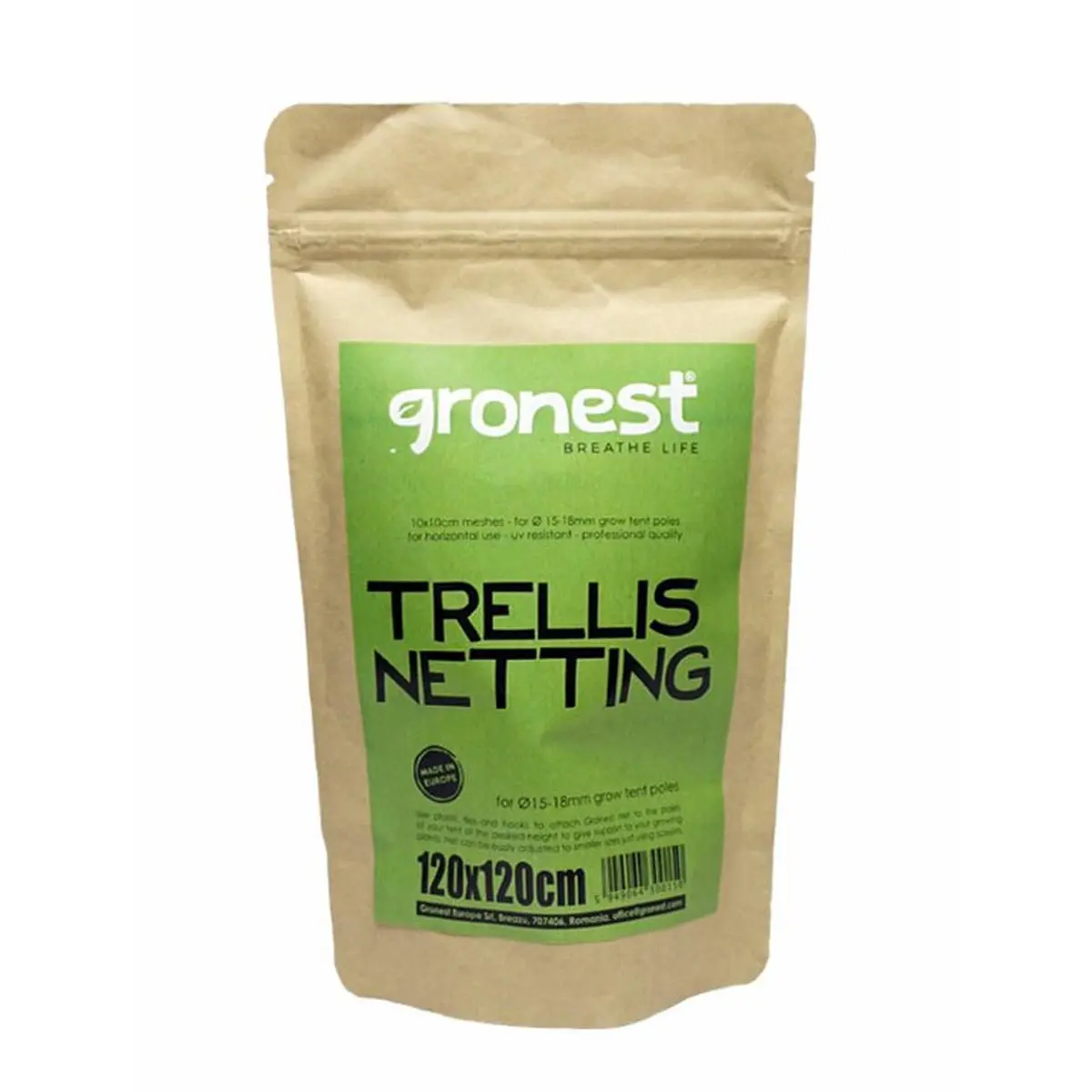 Gronest filet de support de plantes 120x120cm / 15-18mm