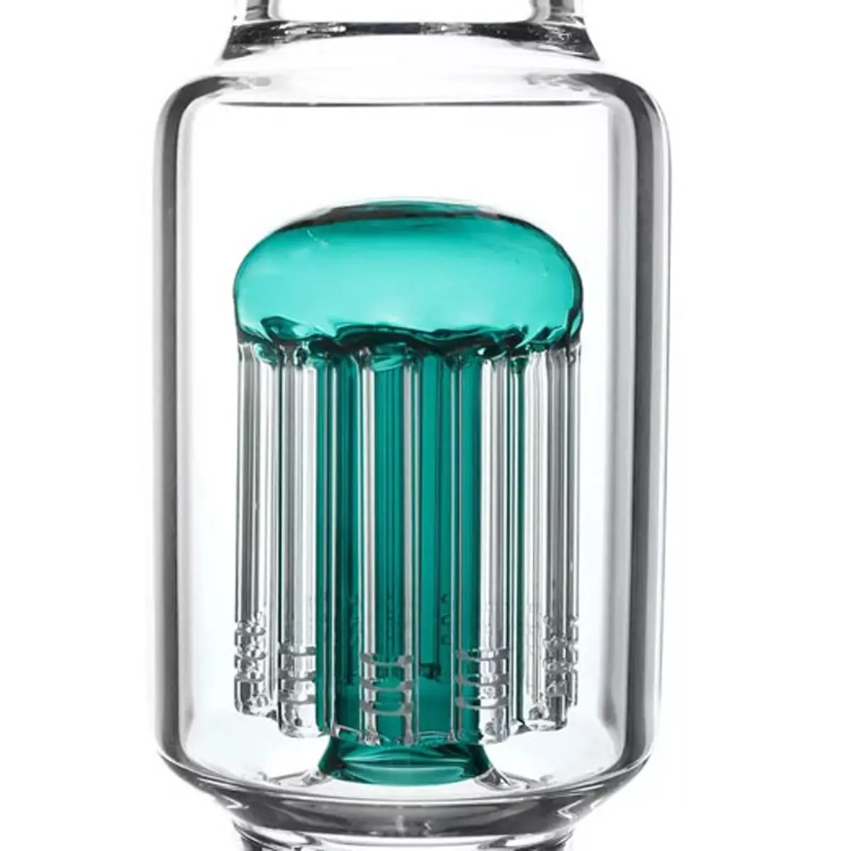 Heisenberg 'Beaker Bubble' 12-Arm Perc 18,8 - vert