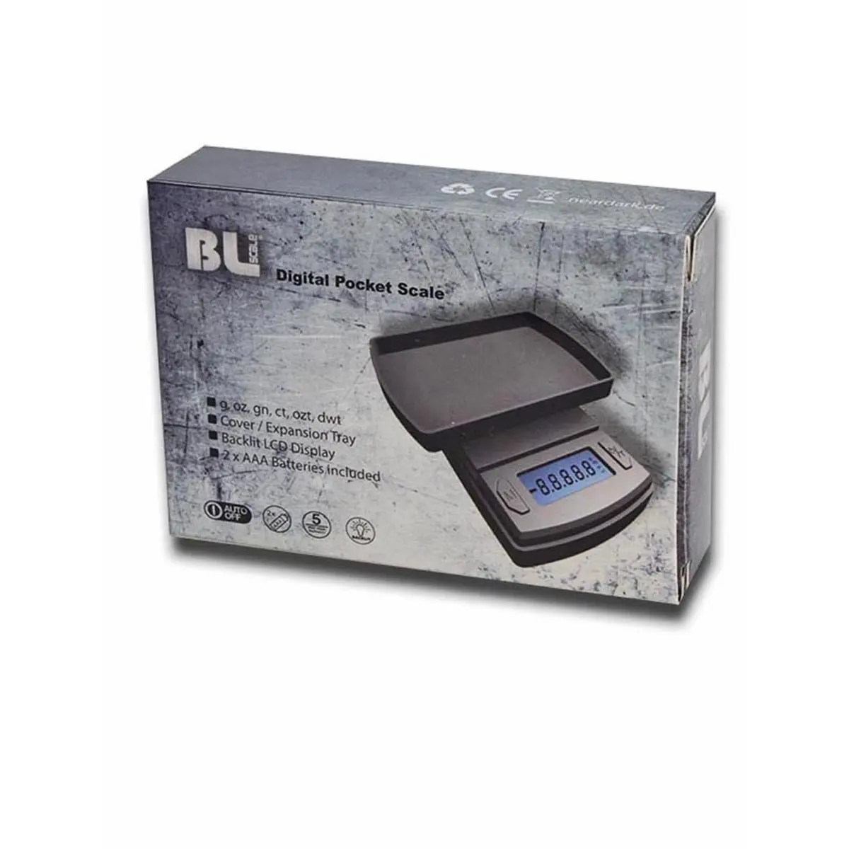 BLscale Tara Balance numérique 500g/0.1g