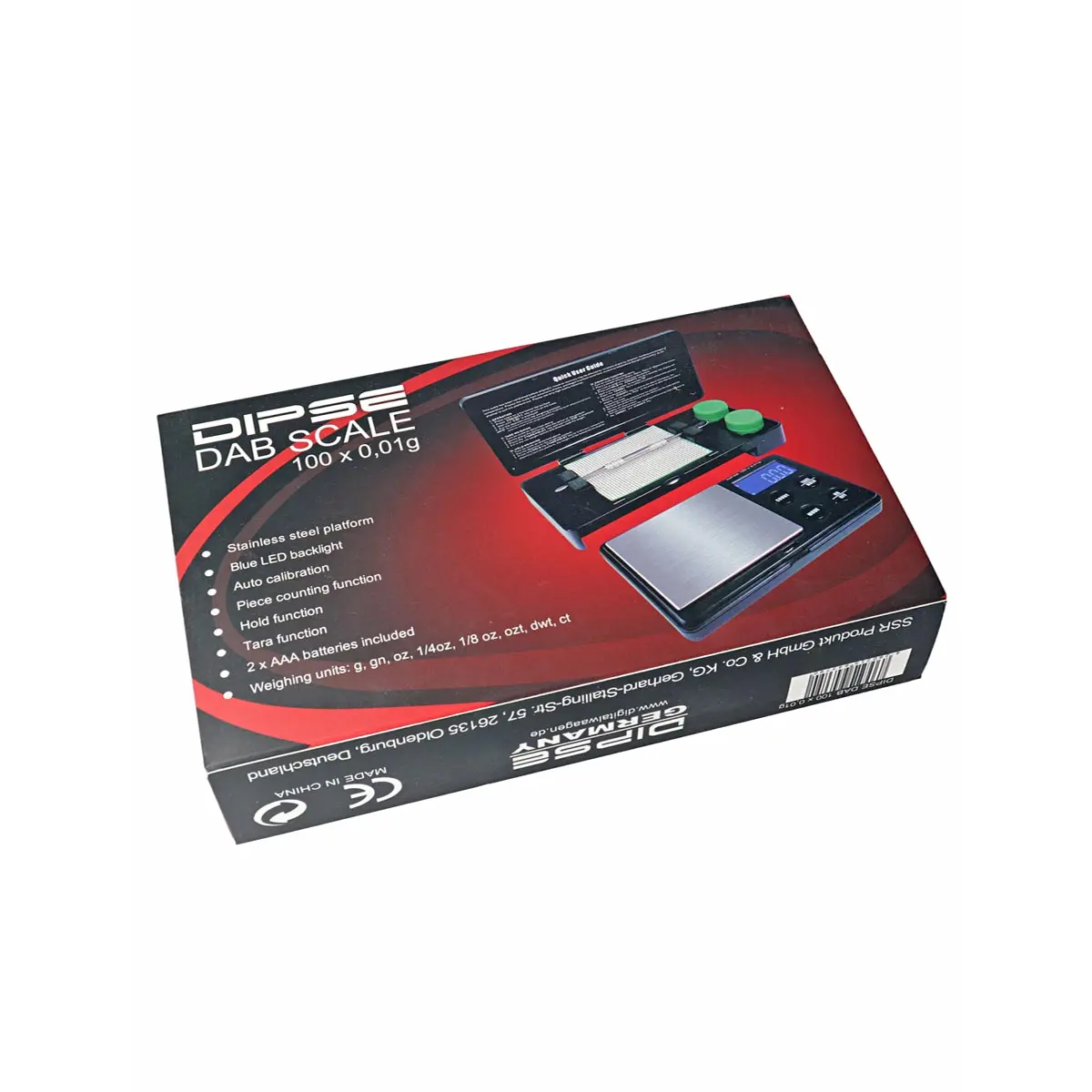 DIPSE Dab Balance numérique 100g
