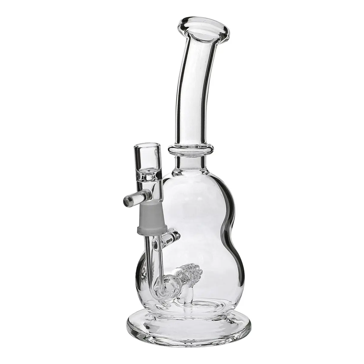 Black Leaf Bong Bird Cage en verre avec perc