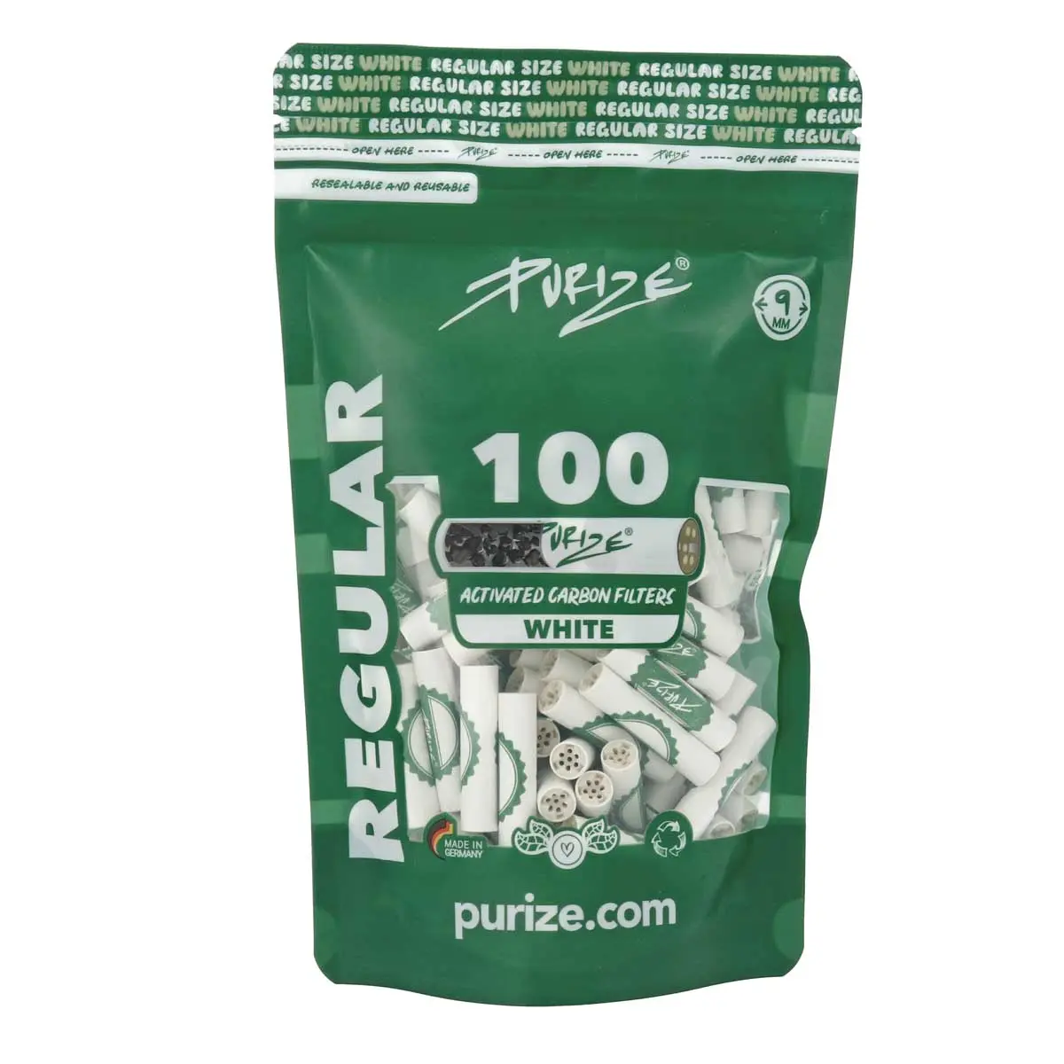 Filtre à charbon actif PURIZE® - taille normale 100x